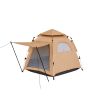 Casa de campaña plegable Hexagonal Café para 3-4 personas HW144-WH