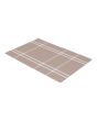 Mantel individual lavable cuadros beige / blanco MH-1