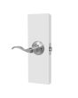 Cerradura de manija curva para recámara Cromo mate PF0068 Top Forge