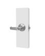Cerradura de manija institucional para baño Cromo mate PF0073 Top Forge