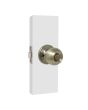 Cerradura de pomo para baño latón antiguo PF0090 Top Forge