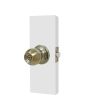 Cerradura de pomo para baño latón antiguo PF0090 Top Forge