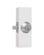 Cerrojo doble cilindro cromo mate PF0097 Top Forge