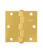 Bisagras 3" x 3" latonado premium 2 piezas PF0120 Top Forge
