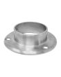 Brida con cuello para tubo de 2" satinado PH002-SN Axcent