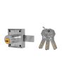 Cerradura para mueble cromo 29 mm CH AS 250 Phillips