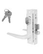 Cerradura para puerta residencial aluminio blanco 549 Phillips