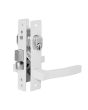 Cerradura para puerta residencial aluminio blanco 550 Phillips