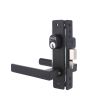 Cerradura para puerta residencial negra 520C Phillips