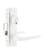 Cerradura de embutir blanca para perfiles de aluminio 549 SLIM Phillips