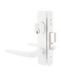 Cerradura de embutir blanca para perfiles de aluminio 549 SLIM Phillips