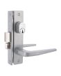 Cerradura de embutir gris para perfiles de aluminio 549 SLIM Phillips