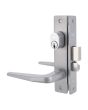 Cerradura de embutir gris para perfiles de aluminio 549 SLIM Phillips