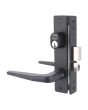 Cerradura de embutir negra para perfiles de aluminio 549 SLIM Phillips