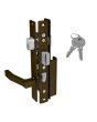 Cerradura para uso comercial aluminio duranodik 575 JM Phillips