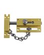 Pasador con cadena de seguridad latón brillante 48 Phillips