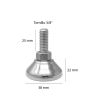 Nivelador con base y tornillo 3/8" AMI-49 Rodami