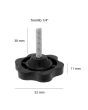Perilla flor con tornillo 1/4" AMI-39 Rodami