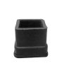 Regatón de hule cuadrado de 1-1/4"