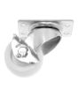 Rodaja de nylon placa giratoria con freno 2" Y-2036-50 Weston