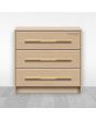 Jaladera de Aluminio 670 mm latón satinado 079-1674 Herrasa