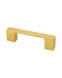 Jaladera de Aluminio 96 mm latón satinado 791-1582 Herrasa