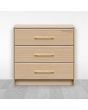Jaladera de Aluminio 160 mm latón satinado 791-1584 Herrasa