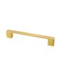 Jaladera de Aluminio 160 mm latón satinado 791-1584 Herrasa