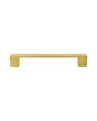 Jaladera de Aluminio 160 mm latón satinado 791-1584 Herrasa