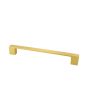 Jaladera de Aluminio 192 mm latón satinado 791-1585 Herrasa