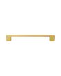 Jaladera de Aluminio 192 mm latón satinado 791-1585 Herrasa