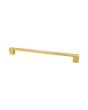 Jaladera de Aluminio 256 mm latón satinado 791-1586 Herrasa