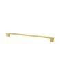 Jaladera de Aluminio 320 mm latón satinado 791-1587 Herrasa