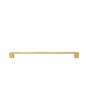Jaladera de Aluminio 320 mm latón satinado 791-1587 Herrasa