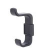 Perchero negro mate doble gancho 792-1490 Herrasa