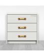 Jaladera emporio latón europeo 96 mm 131240 Rish