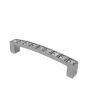 Jaladera cristal zamac 96 mm cromo 79-863 Herrasa