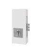 Cerradura italiana extra cuadro acero inoxidable 1513 Ashico