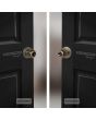 Cerradura para baño niquel negro Marijo 9650 Ashico