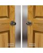 Cerradura para baño niquel negro Marijo 9650 Ashico