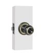 Cerradura para baño niquel negro Elegance 14650 Ashico