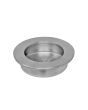 Jaladera de embutir Target acero inoxidable 40 mm 3732 Ashico