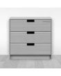 Jaladera tipo "L" aluminio negro 64 mm 792-0217 Herrasa