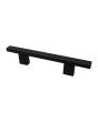 Jaladera Negro Texturizado 96 Mm 8123 Rish