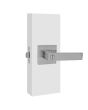 Cerradura para baño níquel satinado Milán Inoxx Italy