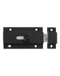 Pasador de sobreponer 60 mm negro mate A3004 Rish