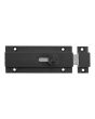 Pasador de sobreponer 80 mm negro mate A3004 Rish