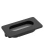 Jaladera de embutir 64 mm negro mate Rish