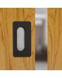 Jaladera de embutir 64 mm negro mate Rish