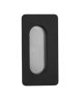 Jaladera de embutir 64 mm negro mate Rish